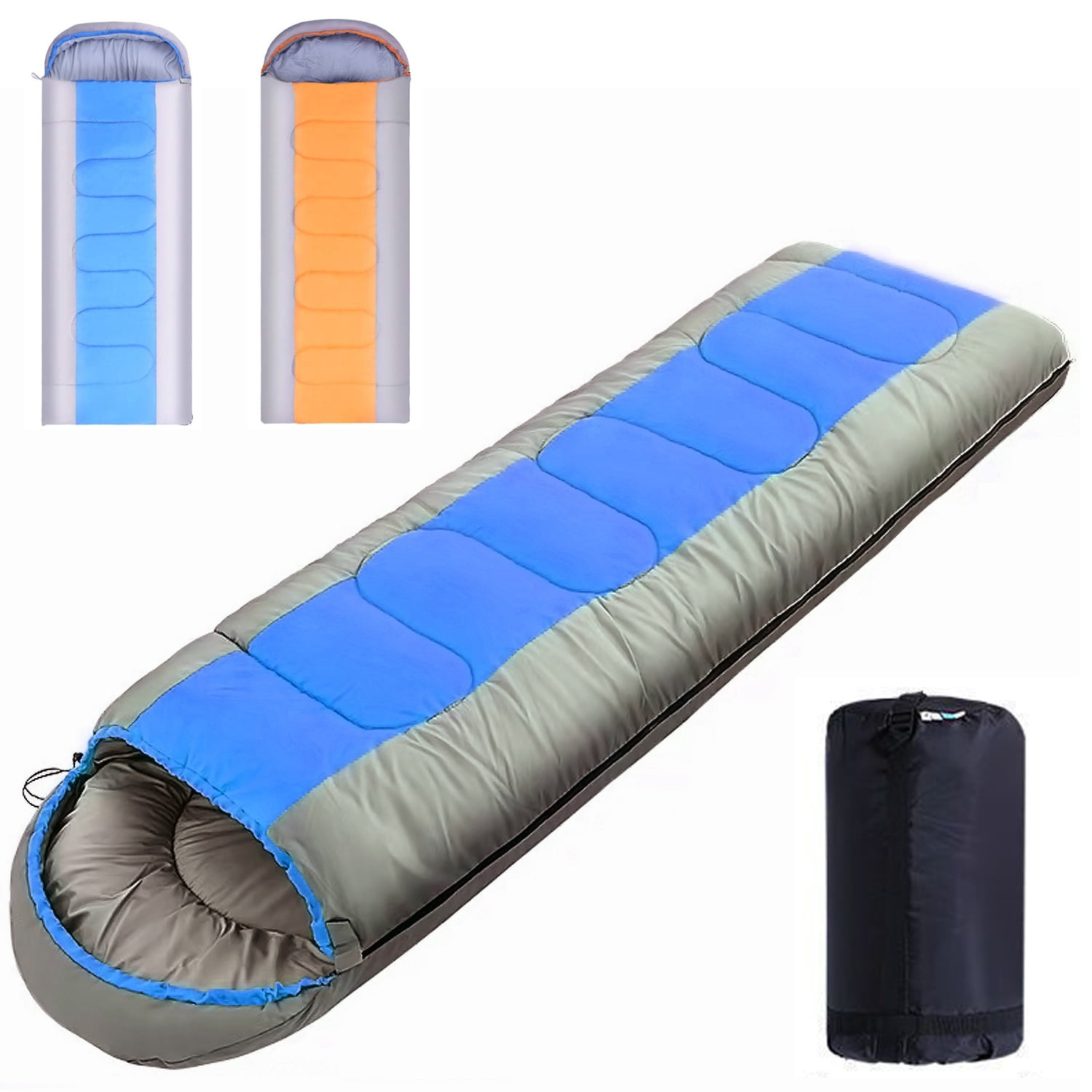 Unigear Camfy Bed 50°F Sleeping Bag | Lightweight & Portable | For Warm Weather Camping | Adults & Kids