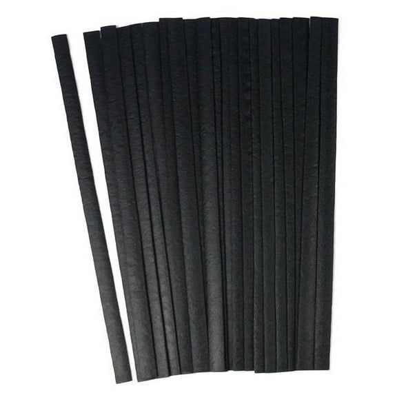 JOUNJIP Plastic Welding Rods - Flat Ribbon - Black - 20 Piece