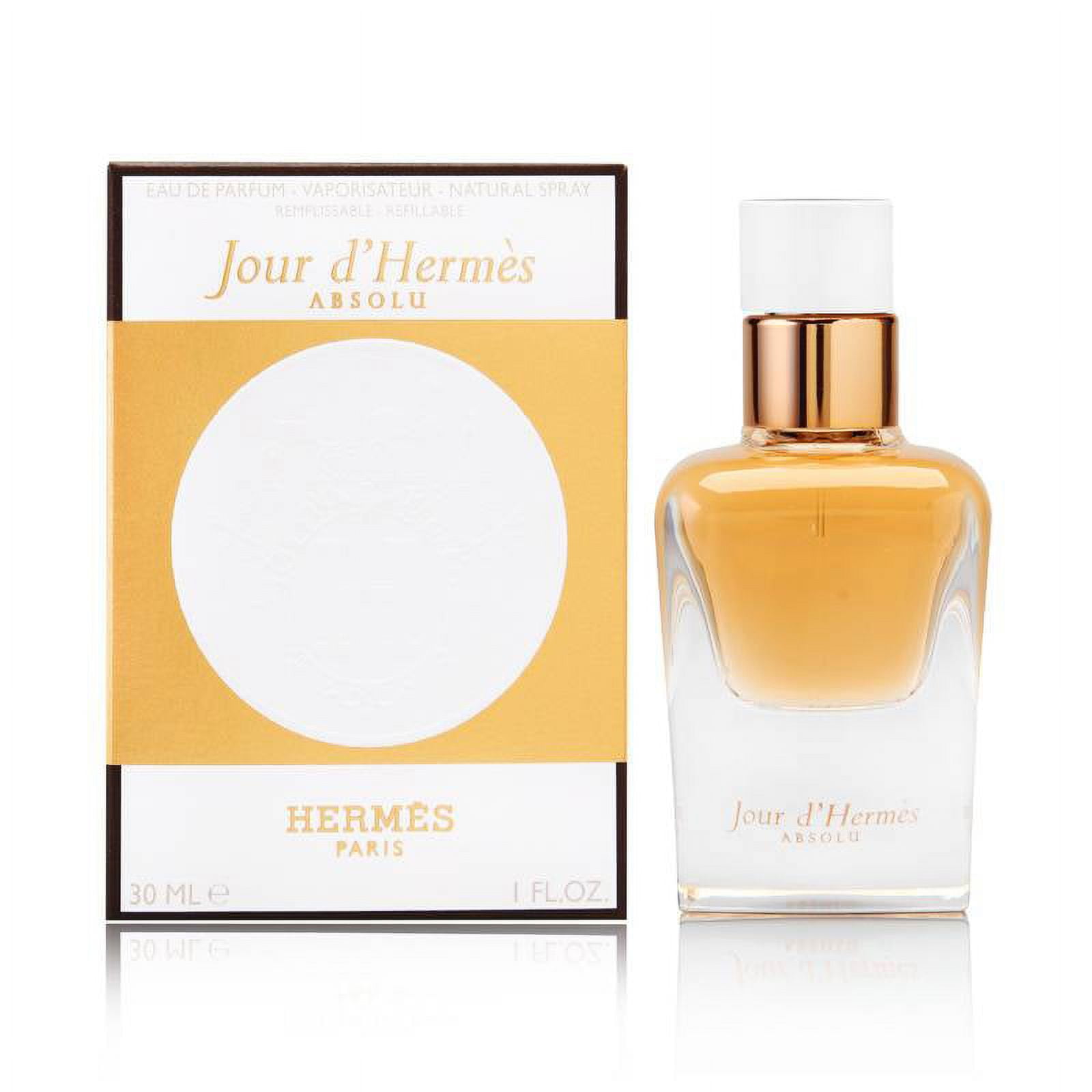 Jour D'hermes Absolu by Hermes Eau De Parfum Spray Refillable 1 oz for ...