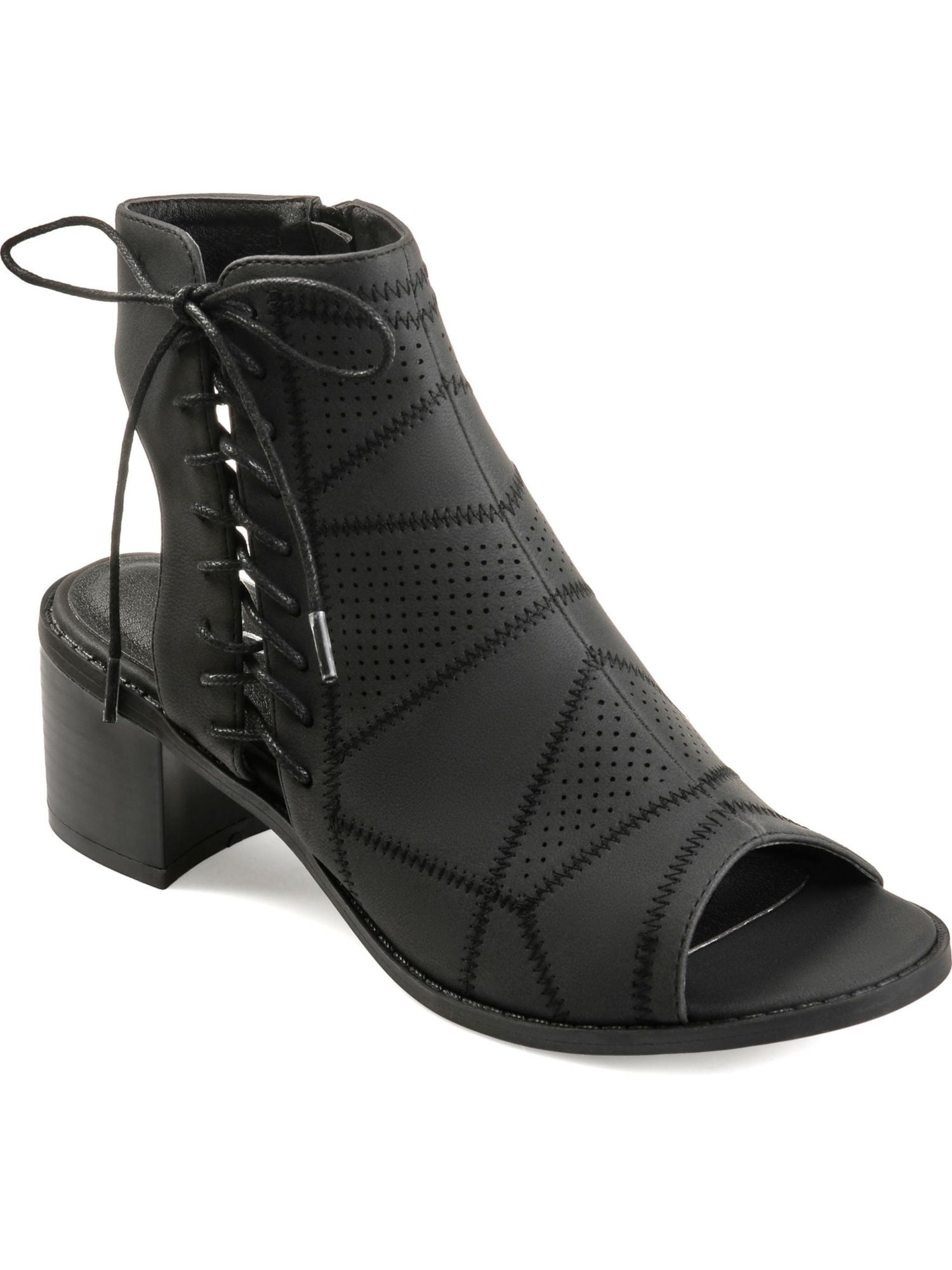 Journee collection strap bootie hotsell