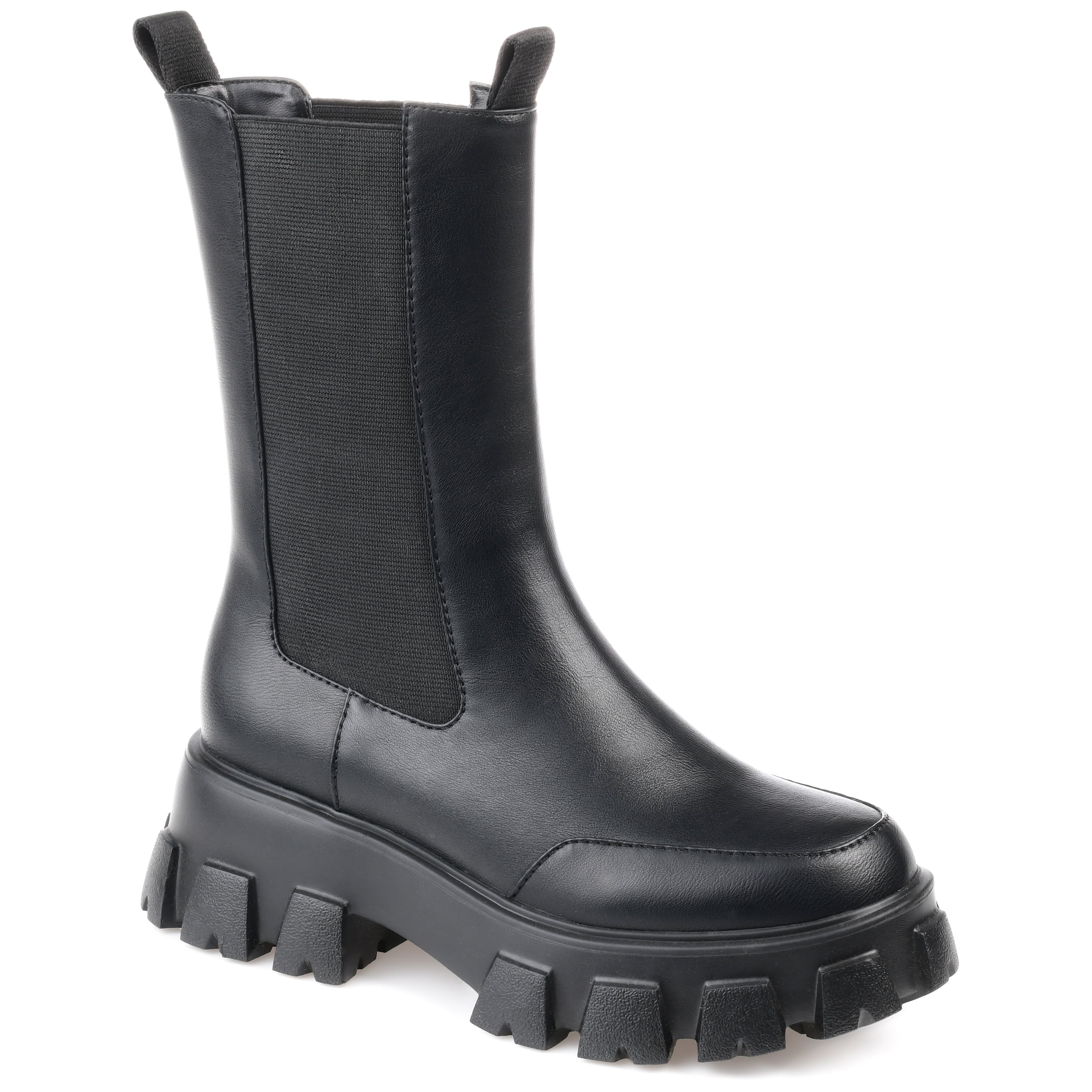 DOLCE VITA Womens Black Color Block 1-1/2