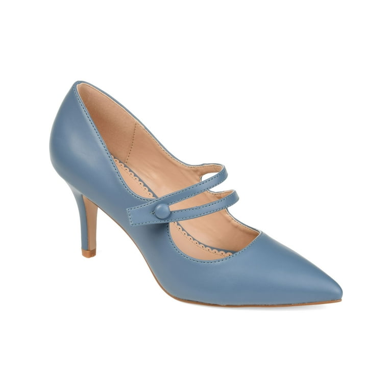 Ladies blue pumps cheap