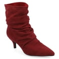 thumbnail image 1 of Journee Womens Jo Pull On Kitten Heel Booties, 1 of 9