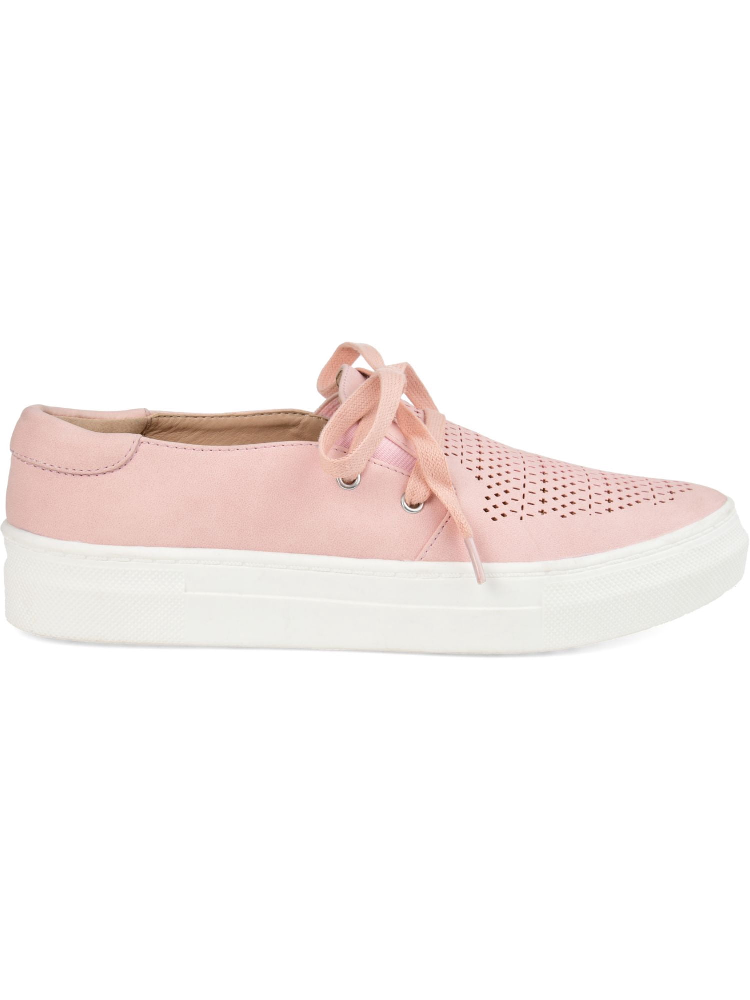 SPLENDID Womens Pink Lowell Round Toe Platform Lace-Up Athletic Sneakers Shoes M
