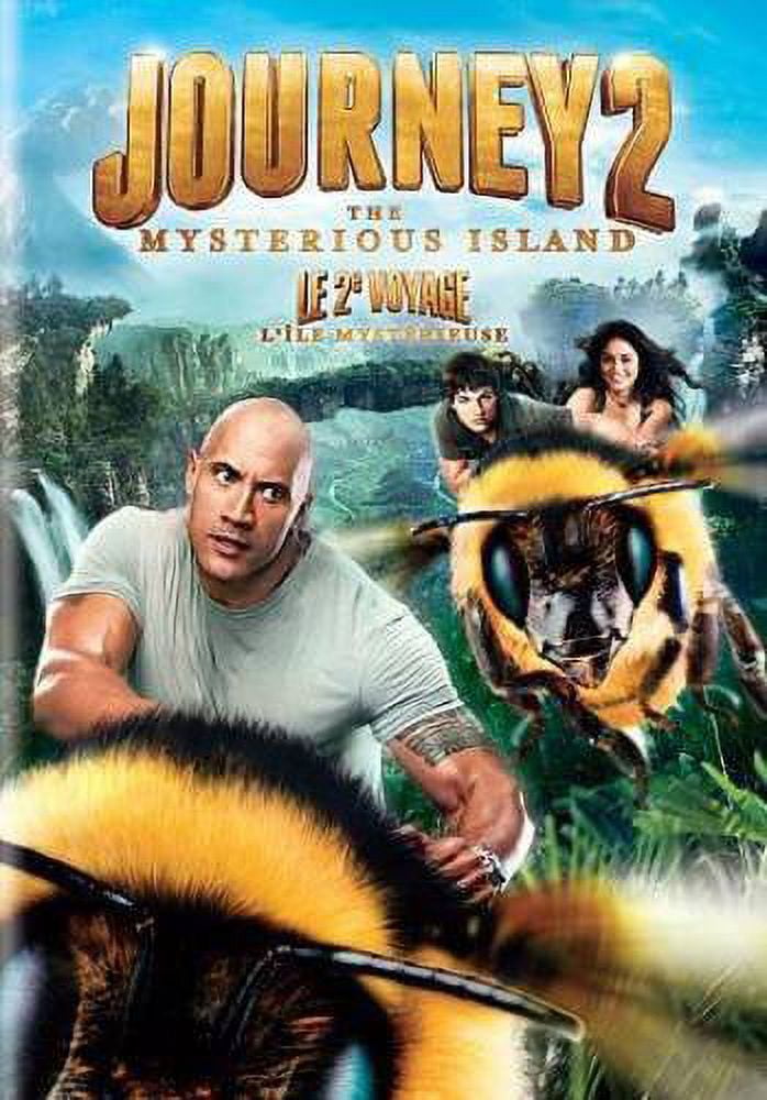 JOURNEY 2 THE MYSTERIOUS ISLAND DVD CANADIAN FRENCH