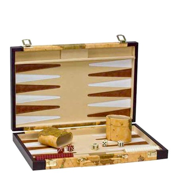 JOURNEY THROUGH AGES BACKGAMMON MAP SET WITH 9", 15", AND 18" OLD MAP PATTERNS | INTIMATE GAMING ELEGANCE | DURABLE AND HIGH QUALITY |