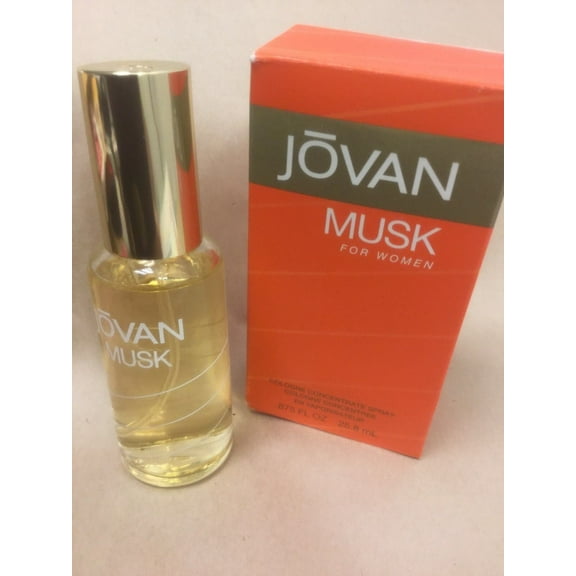 JOVAN MUSK COLOGNE CONCENTRATE SPRAY FOR WOMEN BY COTY.875 FL OZ