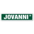 thumbnail image 1 of JOVANNI Street Sign Childrens Name Room Sign | Indoor/Outdoor |  18" Wide, 1 of 5
