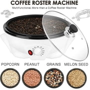 JOVELL 1200W Electric Coffee Bean Roaster, 800g Capacity Non-Stick Home Coffee Roasting Machine, Adjustable Temp 0-240  Nut Roaster for Walnut Peanut Chestnut