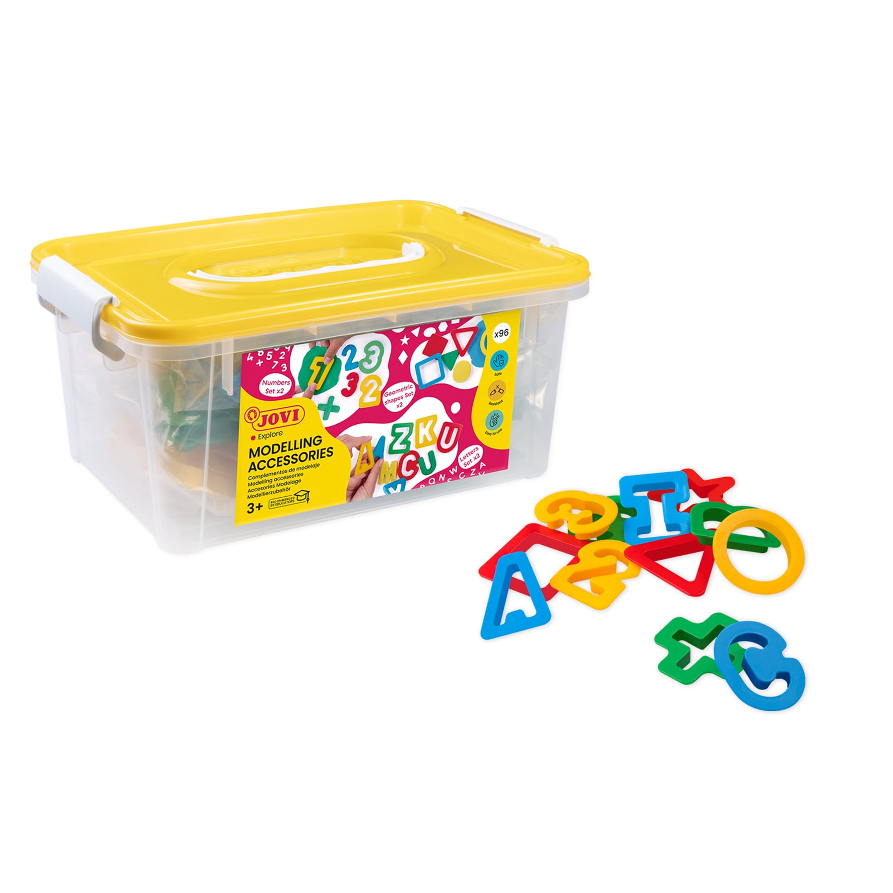 JOVI Dough & Clay Modelling Accessories, School Pack of 96
