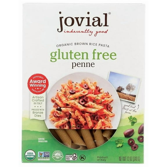 JOVIAL PASTA BRWNRCE ORG PENNE R 12OZ