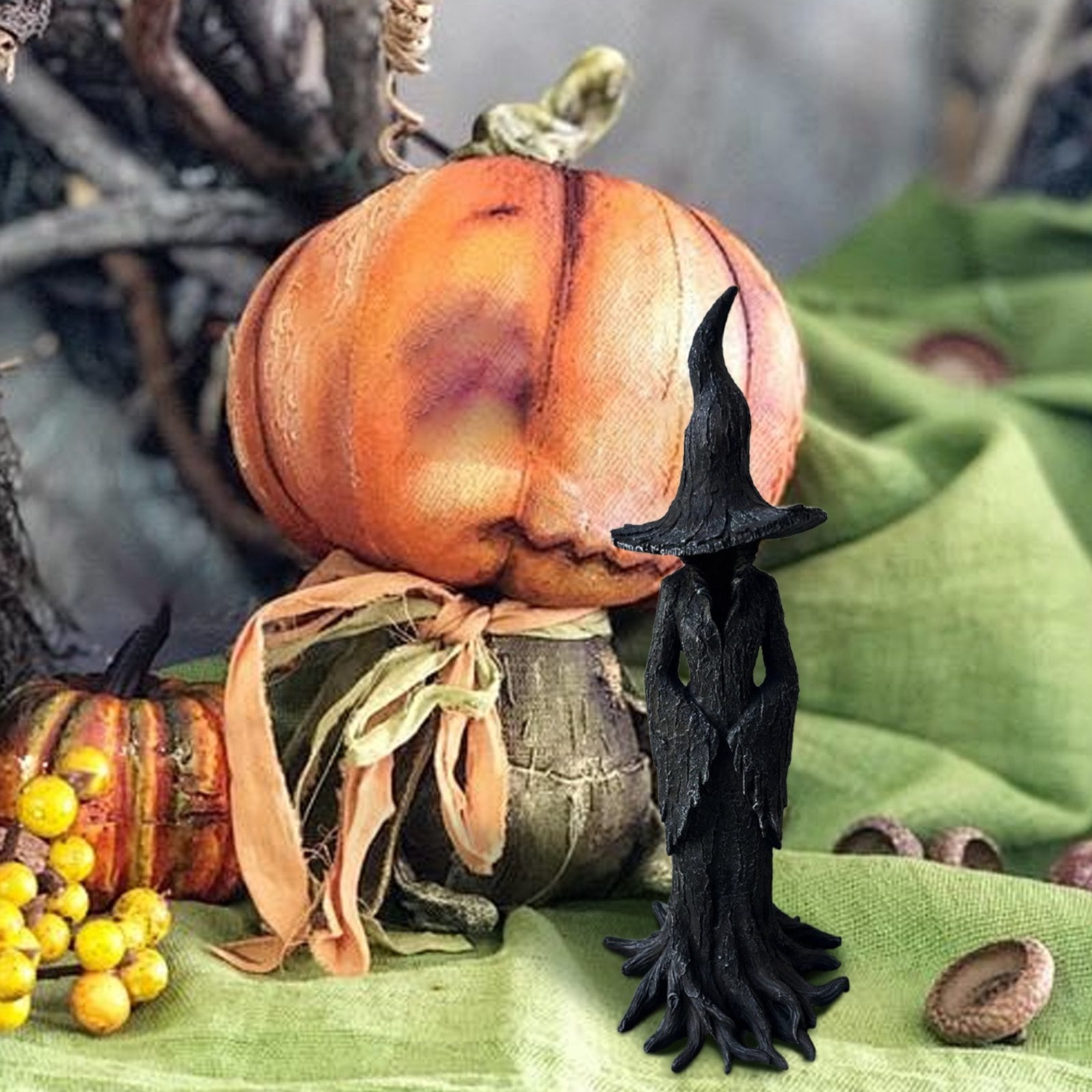 JOVIKE 2025 Limited Edition Witch Statue: 12" or 8" Scary Cracker