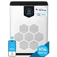 thumbnail image 1 of JOWSET Smart HEPA 14 Air Purifiers for Home Large Room up to 2215 Sq Ft, APP Smart Control, CADR 400m³/h, 2 Washable Filters, PM 2.5 Display, Remove Allergies Dust Pet Hair, 22dB, 1 of 13