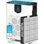 JOWSET HEPA 14 WiFi Air Purifiers with washable filters, Covers 2215 Sq.ft, Air Purifiers for Allergies and asthma,Pet Dander, Wildfire Smoke, Dust,&Odors
