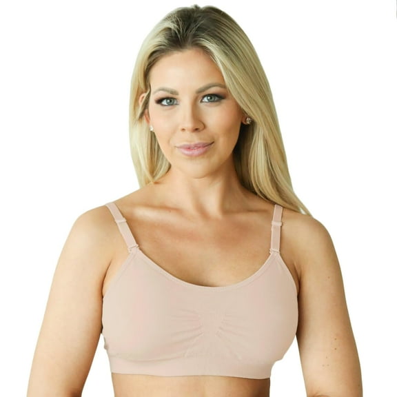 JOY BRA Full Coverage Push Up Sports Bra for Women 28A to 36DD Wear Everyday Bra (Rosedust)