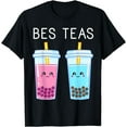 thumbnail image 1 of JOY Bubble Tea Boba Tapioca Pearls Milk Drink Kawaii Friend T-Shirt, 1 of 4