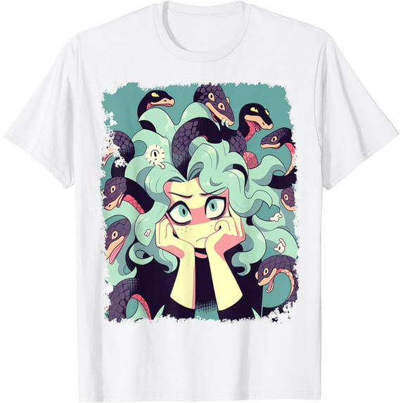 JOY Cute Medusa Anime T-Shirt