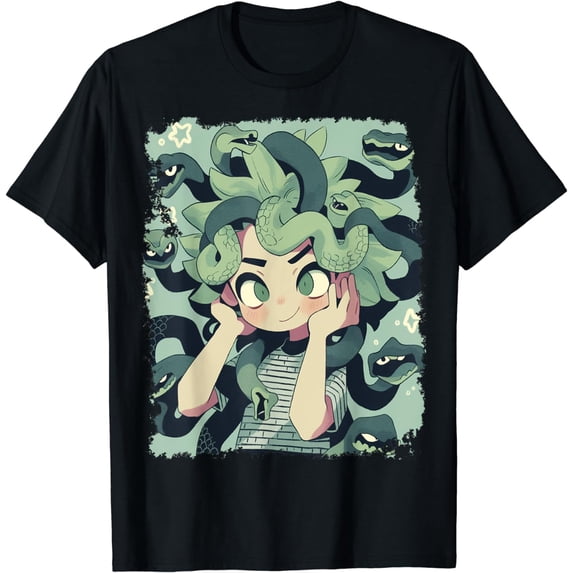 JOY Cute Medusa Anime T-Shirt