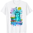 thumbnail image 1 of JOY Enjoy Wear Cool New York City Statue Of Liberty Graffiti Fun T-Shirt, 1 of 4
