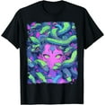 thumbnail image 1 of JOY Feminine Greek Mythology Goddess Sexy Medusa Snakes Hair T-Shirt, 1 of 4