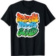 thumbnail image 1 of JOY Friday Feels Good FRI YAY Finally Graffiti Art Design Gift T-Shirt, 1 of 4