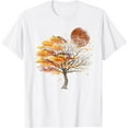 thumbnail image 1 of JOY Full Moon Flock Of Birds Tree Outdoor Wildlife Nature Forest T-Shirt, 1 of 4