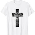 thumbnail image 1 of JOY Lion Cross King Lord Jesus Bible Judah T-Shirt, 1 of 4