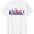 thumbnail image 1 of JOY Manhattan NYC New York City Skyscrapers Buildings T-Shirt, 1 of 4