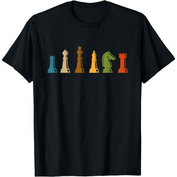 JOY Retro Board Game Chess T-Shirt