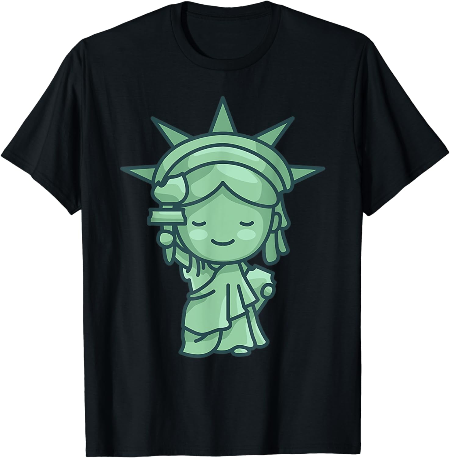 JOY Statue of Liberty Cute NYC New York City Manhattan TShirt