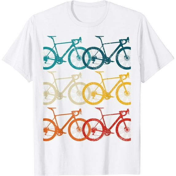 JOY Vintage Bike Cycling Road Bike Racing Bicycle Cyclist Gift T-Shirt
