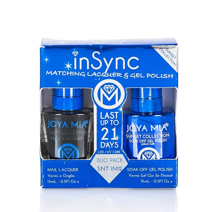 JOYA MIA Sunset and Sunrise Professional InSync Duo Gel and lacquer