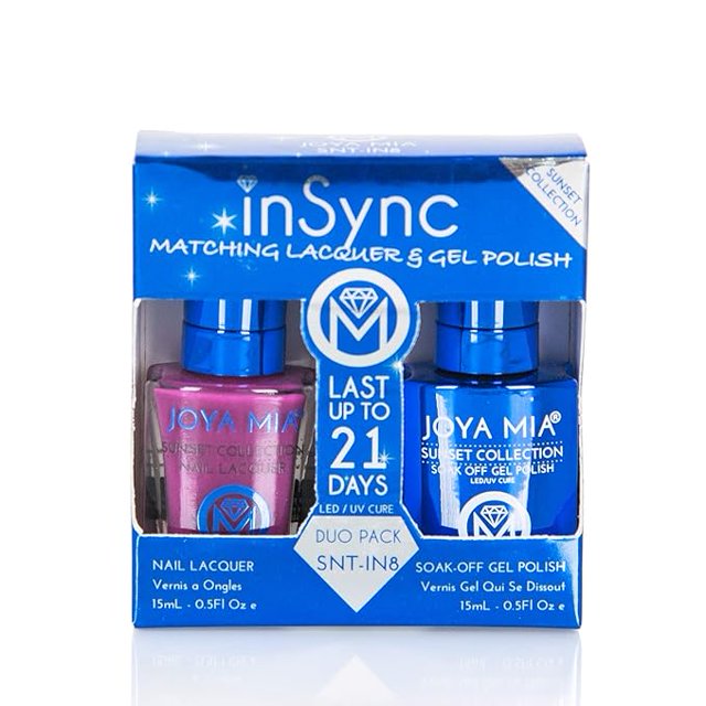 JOYA MIA Sunset and Sunrise Professional InSync Duo Gel and lacquer