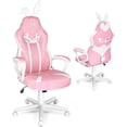 thumbnail image 1 of JOYFLY Ergonomic Computer Gaming Chair Racing Style Task Chair for Kids Adults, 250 lbs, Pink, 1 of 8