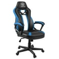 thumbnail image 1 of JOYFLY Ergonomic Gaming Chair Sturdy Office Computer Chair PU Leather, 250lbs Load, Blue&Black, 1 of 7
