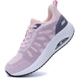 thumbnail image 1 of JOYFON Arch Support Womens Walking Shoes Orthotic Athletic Sneakers for Plantar Fasciitis Foot Pain Relief Tennis Shoes PinkPurple Size 8.5, 1 of 7
