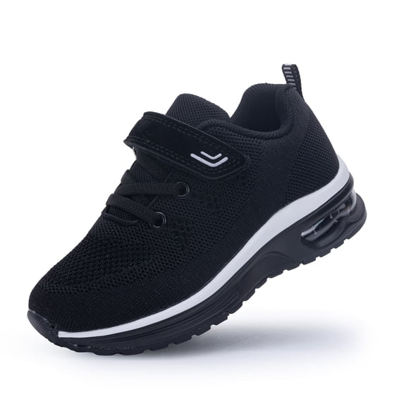 JOYFON Kids Shoes for Boys Girls Children Tennis Sports Athletic School Running Sneakers Black Big Kids Size 5