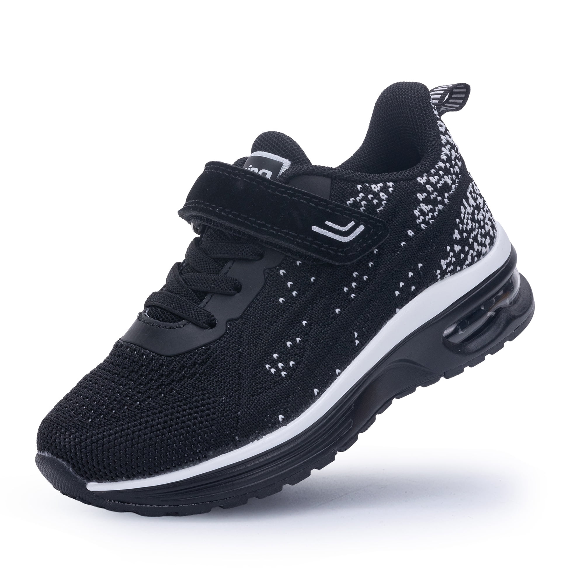 Kids Running Shoes for Boys Girls Children Tennis Sports Athletic School Walking Sneakers Black Big Kids Size 6