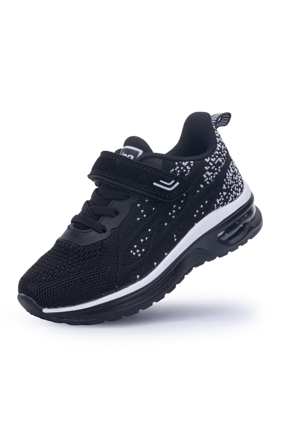 Kids Running Shoes for Boys Girls Children Tennis Sports Athletic School Walking Sneakers Black Toddler Size 9