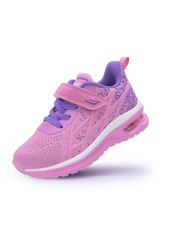 Kids Running Shoes for Boys Girls Children Tennis Sports Athletic School Walking Sneakers Pink Toddler Size 9