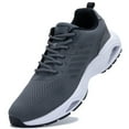 thumbnail image 1 of JOYFON Mens Running Shoes Athletic Air Cushioned Tennis Shoes Comfortable Supportive Sport Gym Jogging Sneaker Gray Size 11.5, 1 of 7