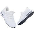 thumbnail image 1 of JOYFON Mens Running Shoes Slip on Shoes Tennis Fashion Sneaker Lightweight Athletic Walking Shoes for Gym Jogging Workout White Size 8.5, 1 of 6