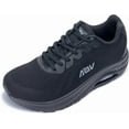 thumbnail image 1 of JOYFON Wide Toe Box Walking Shoes Women Arch Support Running Sneakers Orthotic Athletic For Plantar Fasciitis Tennis Shoes Black Size 7.5, 1 of 6