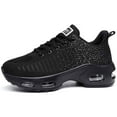 thumbnail image 1 of JOYFON Women Running Shoes Tennis Athletic Sneakers Cushioned Non Slip Lightweight Walking Shoes Black Size 10.5, 1 of 6