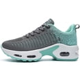 thumbnail image 1 of JOYFON Women Running Shoes Tennis Athletic Sneakers Cushioned Non Slip Lightweight Walking Shoes GrayGreen Size 8.5, 1 of 6