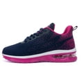 thumbnail image 1 of JOYFON Women Running Shoes Tennis Athletic Sneakers Air Cushioned Non Slip Lightweight Walking Shoes RoseRed Size 7.5, 1 of 7