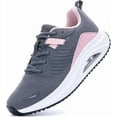 thumbnail image 1 of JOYFON Women's Walking Shoes Arch Support Orthotic Breathable Tennis Sneakers for Plantar Fasciitis Pain Relief GrayPink Size 7.5, 1 of 6