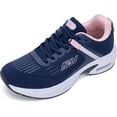 thumbnail image 1 of JOYFON Womens Walking Shoes with Arch Support | Orthotic Sneakers for Plantar Fasciitis Foot Heel Pain Relief | Tennis Running Shoes BluePink Size 11, 1 of 7