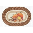 thumbnail image 1 of JOYFUL HARVEST Pumpkins 100% Natural Braided Jute Rug, 20" x 30", Earth Rugs, 1 of 1
