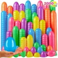 thumbnail image 1 of Joyfy 2000 PCS 2.3" Easter Eggs, Empty Plastic Easter Eggs Bulk, Fillable Colorful Bright Eggshell for Easter Hunts, Filling Treats, Basket Stuffers, Classroom Prize Supplies,Party Favors, 1 of 7